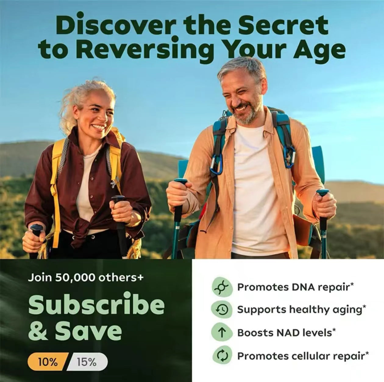 Cata-Kor 500 mg -NAD+ Supplement for Skin Aging Support, Energy, and Focus -60 Count- Vitamin & Wellness Supplements Dietary Healthcare Edible